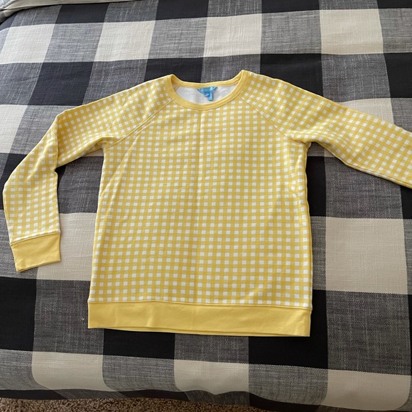 Women’s gingham sweatshirt - Picture 2 of 3